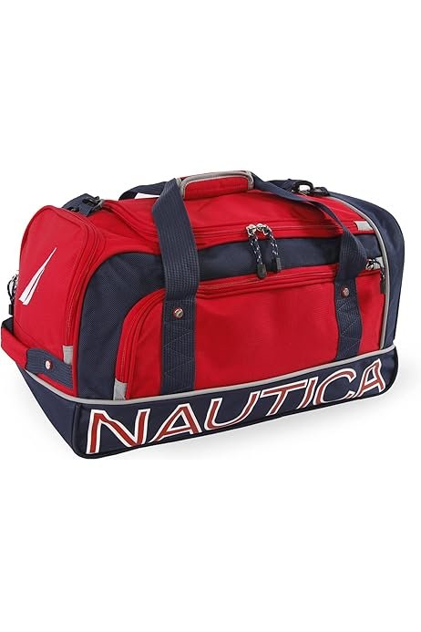 NT SUBMARINER 22 in. ROLLING DUFFEL - RED/NAVY - Image 2