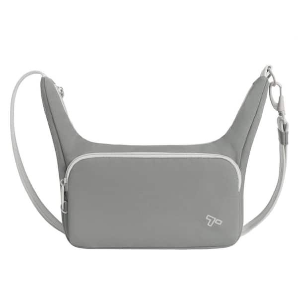 Anti-Theft Granite The Voyages East/West Crossbody Tote Bag