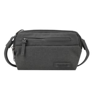 Anti-Theft Gray Metro Convertible Small Crossbody