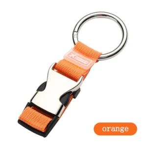 Portable Suitcase Belts with Buckle Orange