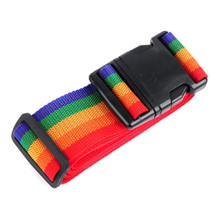 Multifunction Travel Luggage Strap Rainbow